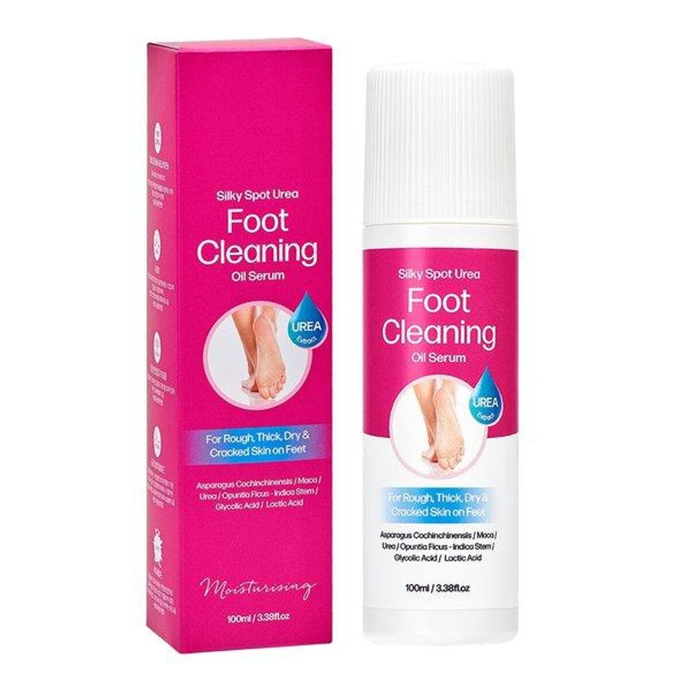 Dam DaDa Dam Silky Spot UREA Foot Cleaning Oil Serum 100ml Roll-on Eraser for Dead Skin and Calluses _ Made in Korea